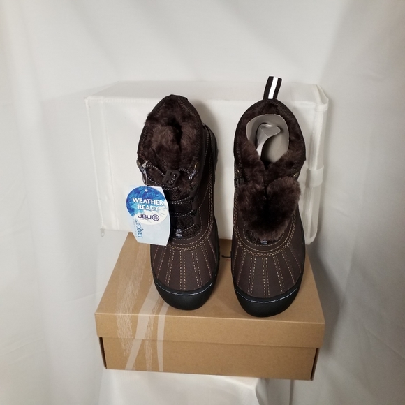 JBU brown weather ready boots with Microban - Picture 6 of 7